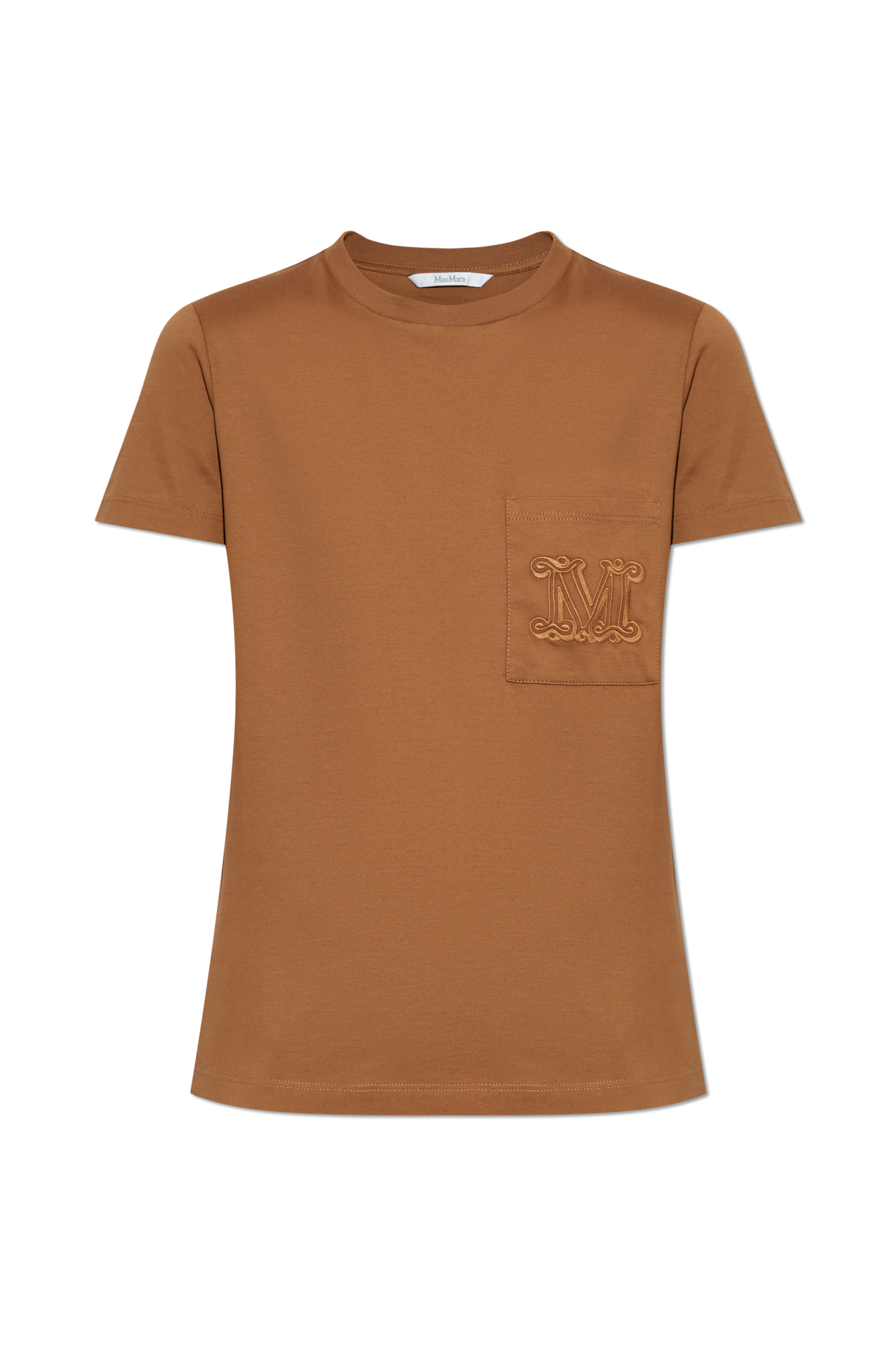 Brown T-shirt Papaia Max Mara - Vitkac Italy